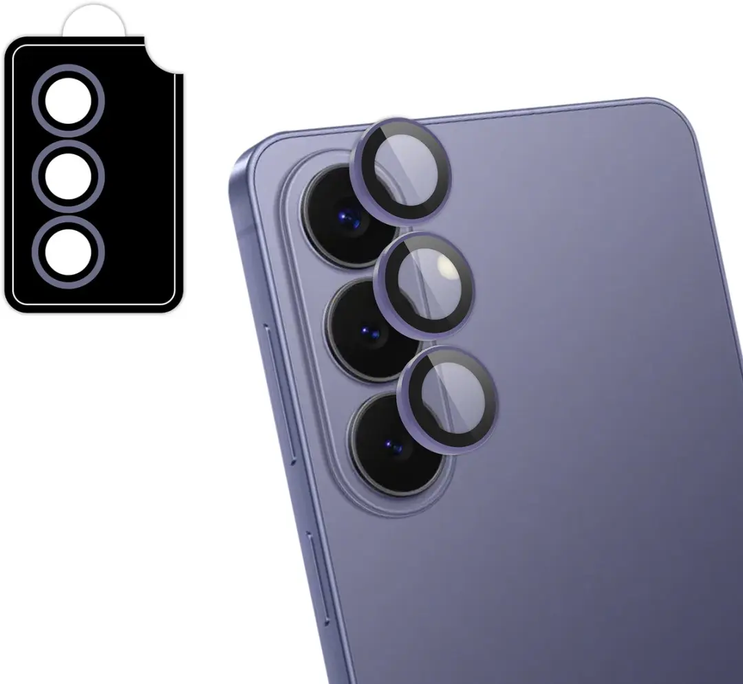 imoshiion Camera Lens Protector - Samsung Galaxy S26/S26+ - 2 Stuks - Cobalt Violet