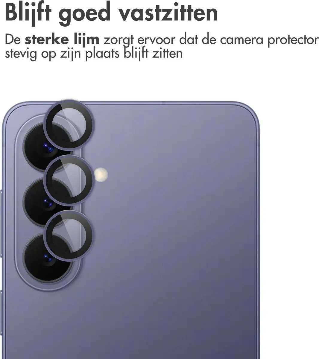 imoshiion Camera Lens Protector - Samsung Galaxy S26/S26+ - 2 Stuks - Cobalt Violet