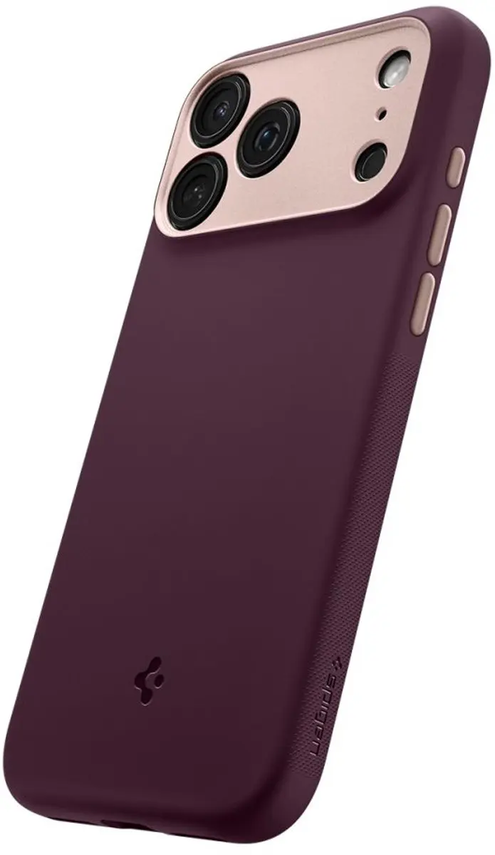 Spigen Nano Pop Hoesje iPhone 17 Pro - Bordeauxrood - SPG-NP-MS-IP17P-BG