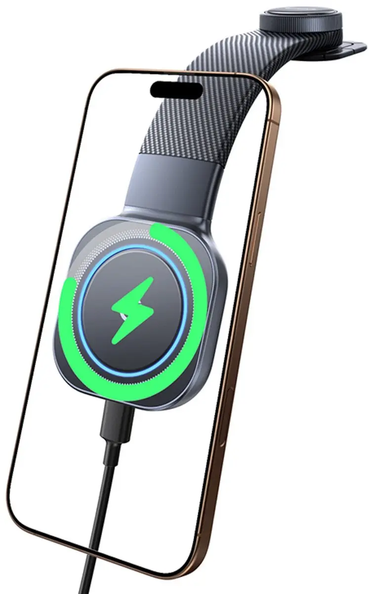 Baseus PrimeTrip C03Pro Magnetische Telefoonhouder Auto - 15W MagSafe - Zwart - afbeelding 6 van 6