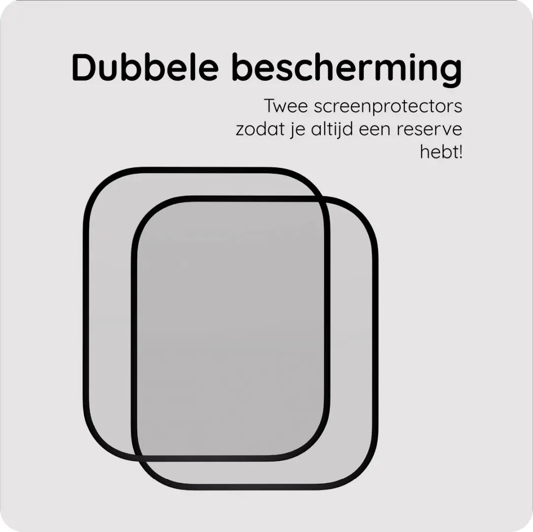 Just in Case Apple Watch 46mm Schermbeschermer - 2 Stuks - Gehard Glas