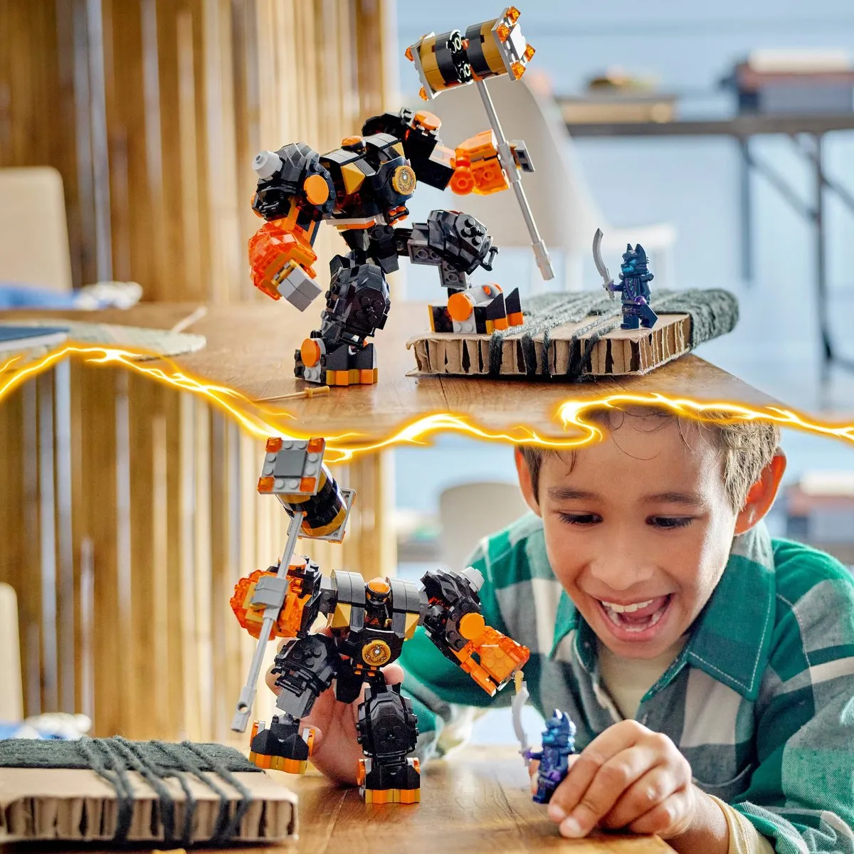LEGO Ninjago Cole Elementaire Aardemecha 71806 - 235 Stukken - afbeelding 4 van 6
