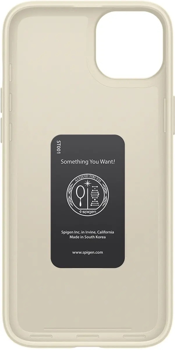 Spigen Thin Fit Hoesje ACS06642 - iPhone 15 Plus - Bruin