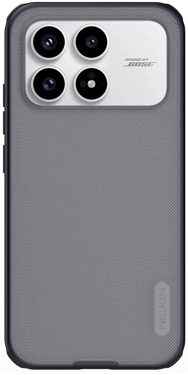 Nillkin Super Frosted Pro Bi-Materiaal Hoesje - Transparant zwart - afbeelding 2 van 5