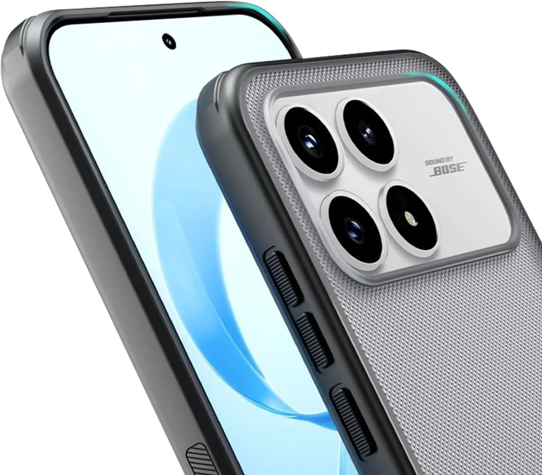 Nillkin Super Frosted Pro Bi-Materiaal Hoesje - Transparant zwart - afbeelding 4 van 5