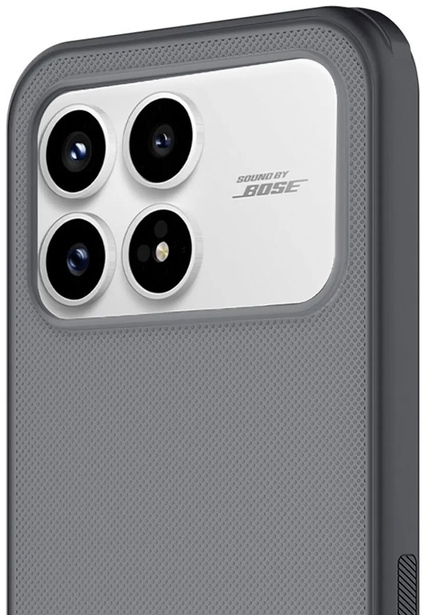 Nillkin Super Frosted Pro Bi-Materiaal Hoesje - Transparant zwart - afbeelding 5 van 5