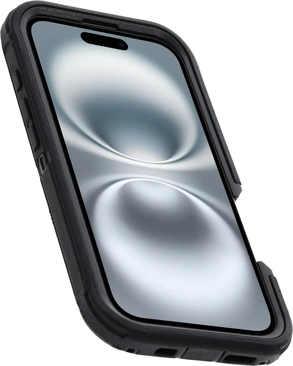 OtterBox Defender Series 77-95964 MagSafe Hoes - iPhone 16 - Zwart - afbeelding 2 van 6