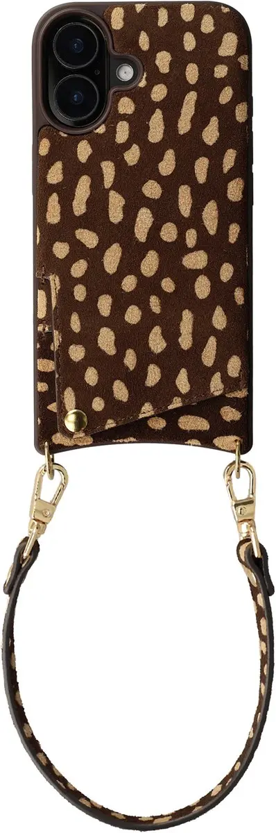 Selencia Hoesje iPhone 17 Real Leather Backcover
