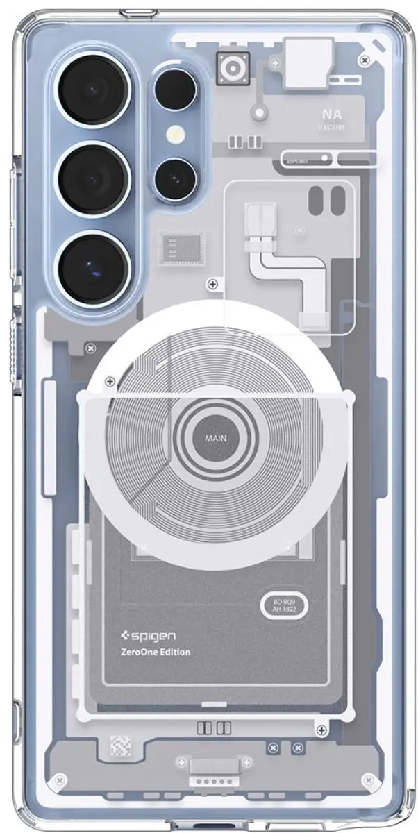 Spigen Ultra Hybrid MagFit Hoesje S25 Ultra - Wit - MagSafe - afbeelding 6 van 6