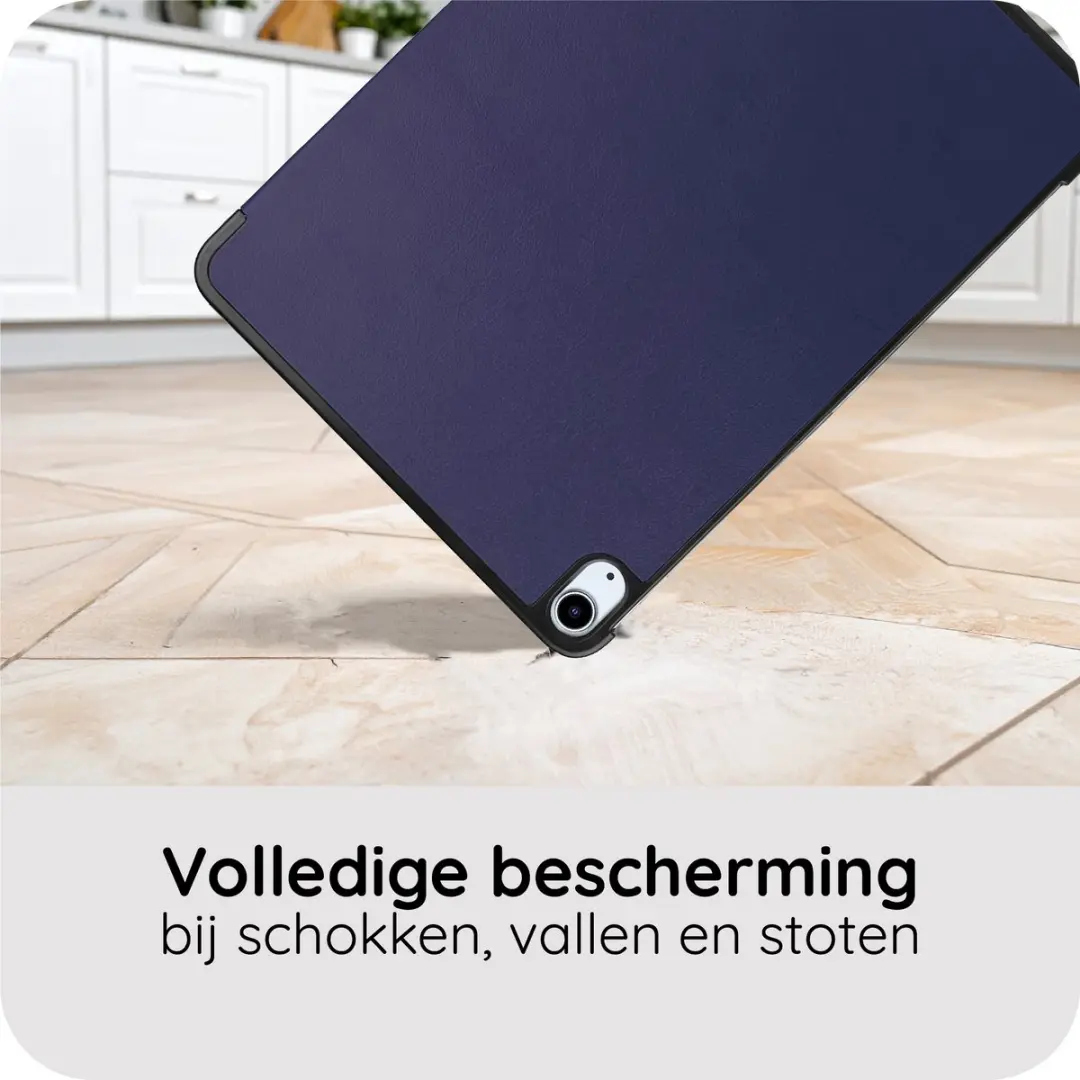 Just in Case iPad Air 13 TriFold Bookcase - Blauw
