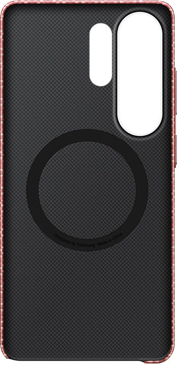 Samsung Galaxy S26 Ultra EF-KS948SO Hoesje - Carbon Magnet - Rood