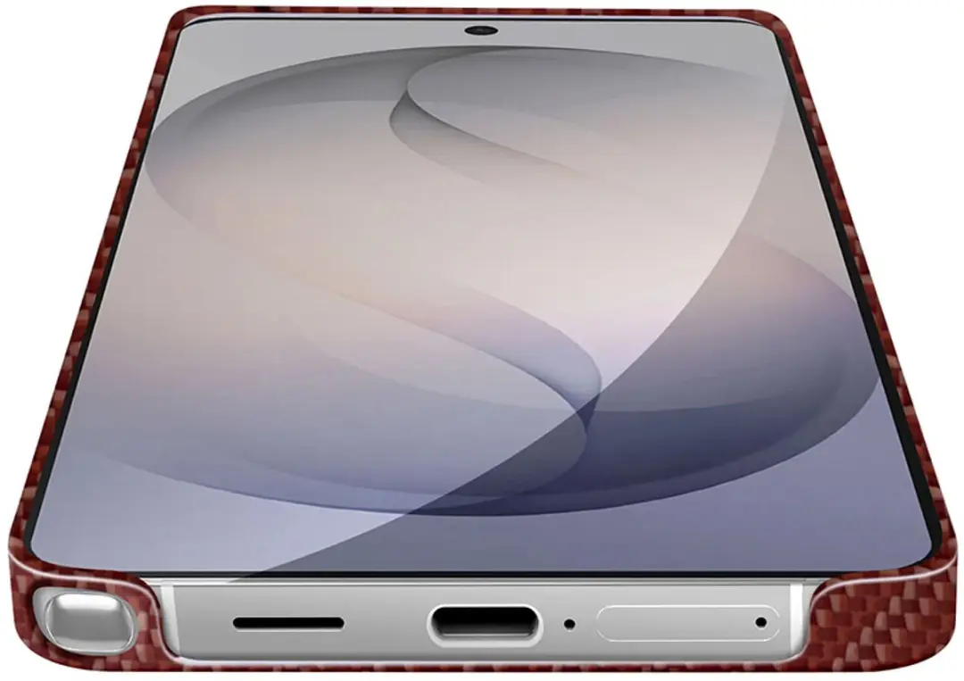 Samsung Galaxy S26 Ultra EF-KS948SO Hoesje - Carbon Magnet - Rood