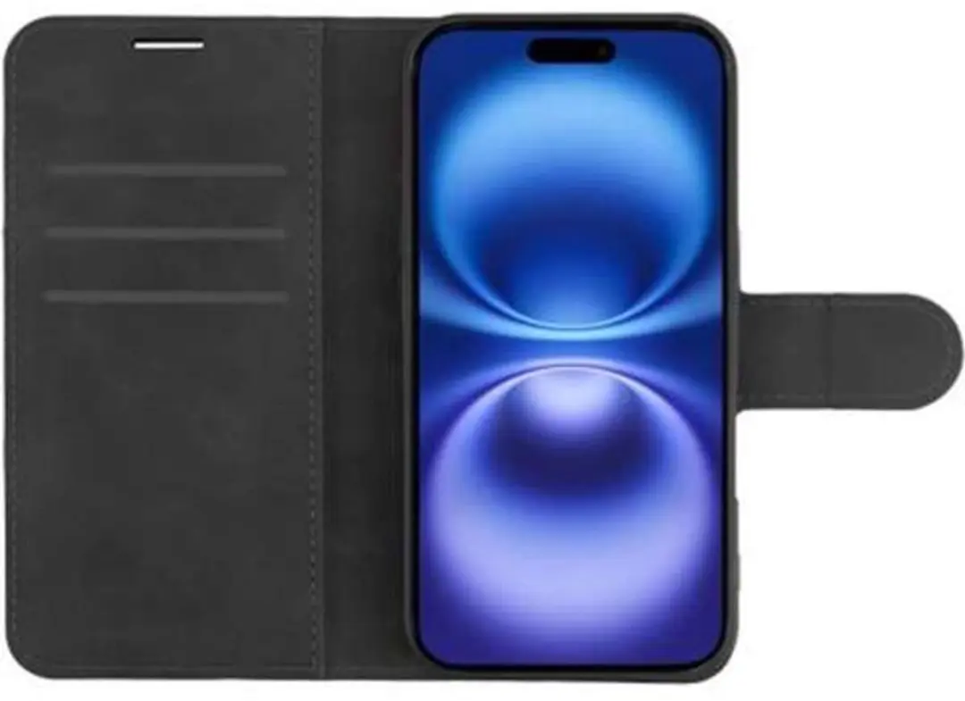Just in Case iPhone 16 Plus Hoesje 8332783 - Pasjeshouder - Zwart
