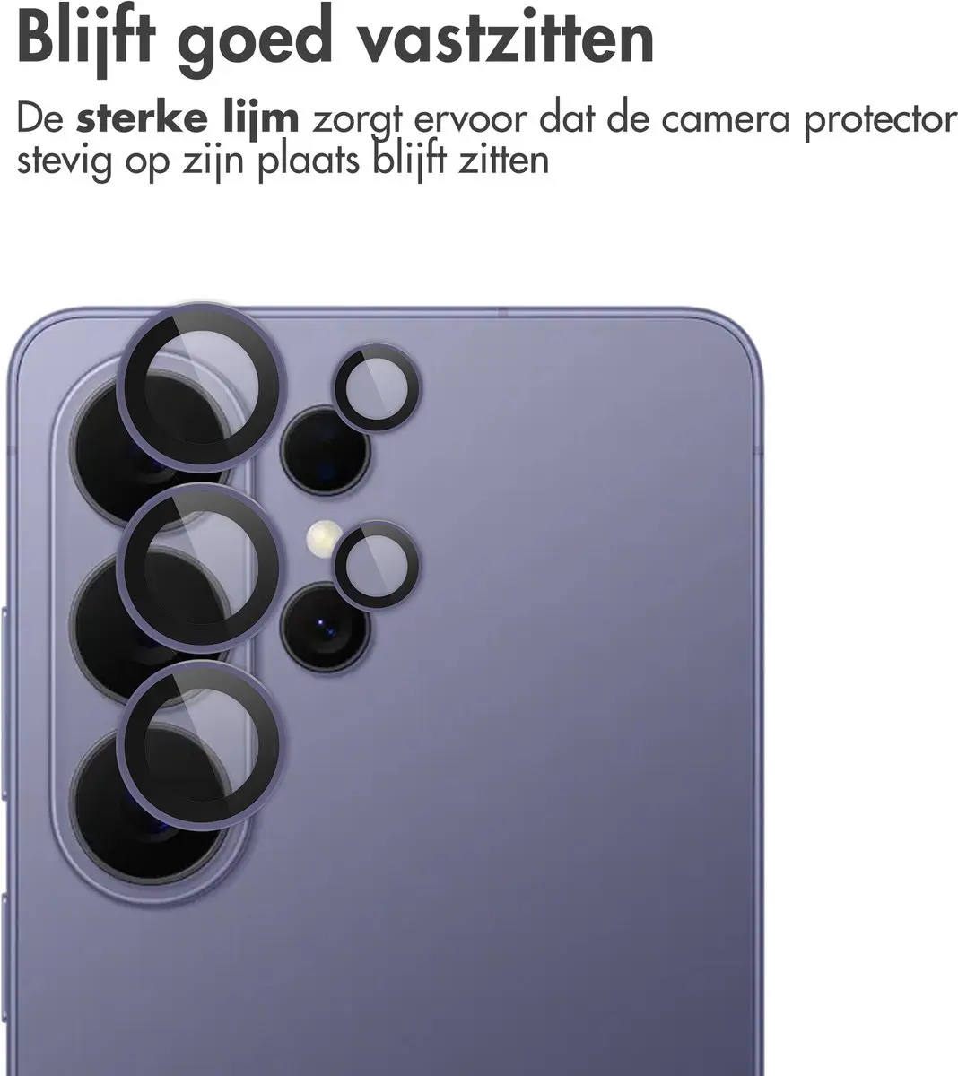 imoshiion Camera Lens Protector - Samsung Galaxy S26 Ultra - 2 Stuks - Cobalt Blue