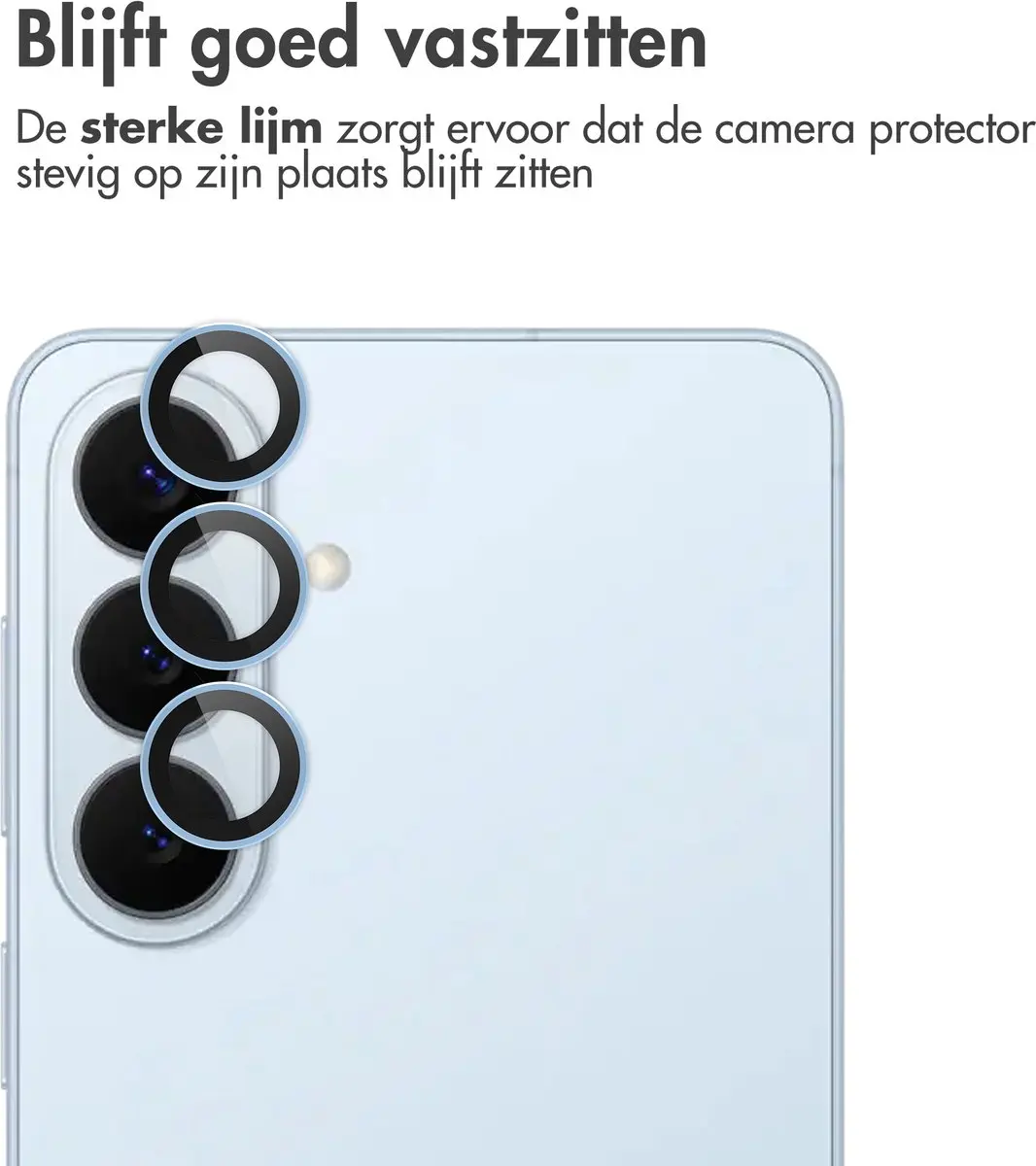 Imoshion Camera Lens Protector S26/S26+ - 2 Stuks - Sky Blue