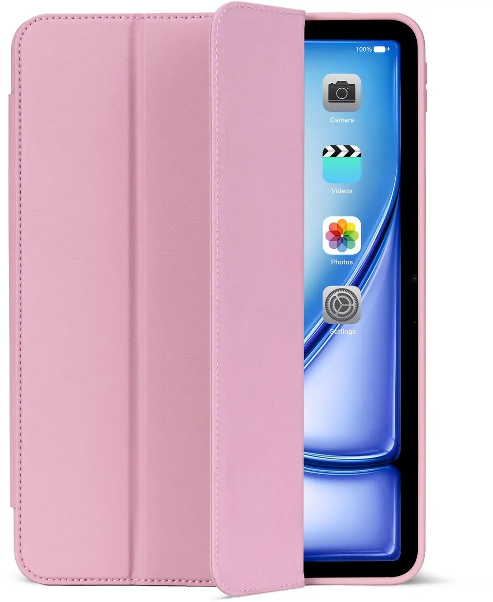 Decoded Textured Silicon Hoesje iPad 11 Air 2026 - Roze - afbeelding 6 van 6