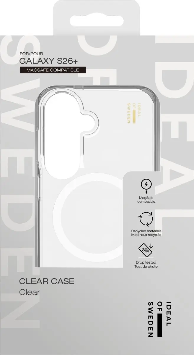 iDeal of Sweden Clear Case S26 Plus - MagSafe - Transparant