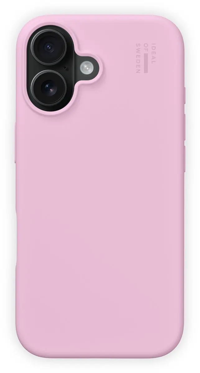 iDeal of Sweden iPhone 16 Silicone Case Bubble Gum Pink