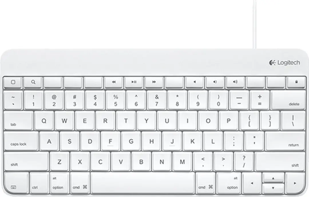Logitech Wired KBD 920-008147 - Toetsenbord voor iPad - Wit