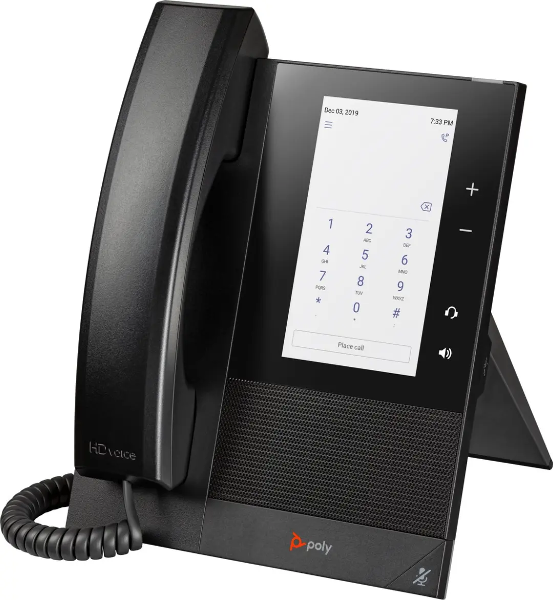 Poly CCX 400 Business Media Phone - Teams - PoE - 848Z8AA - Zwart - afbeelding 6 van 6