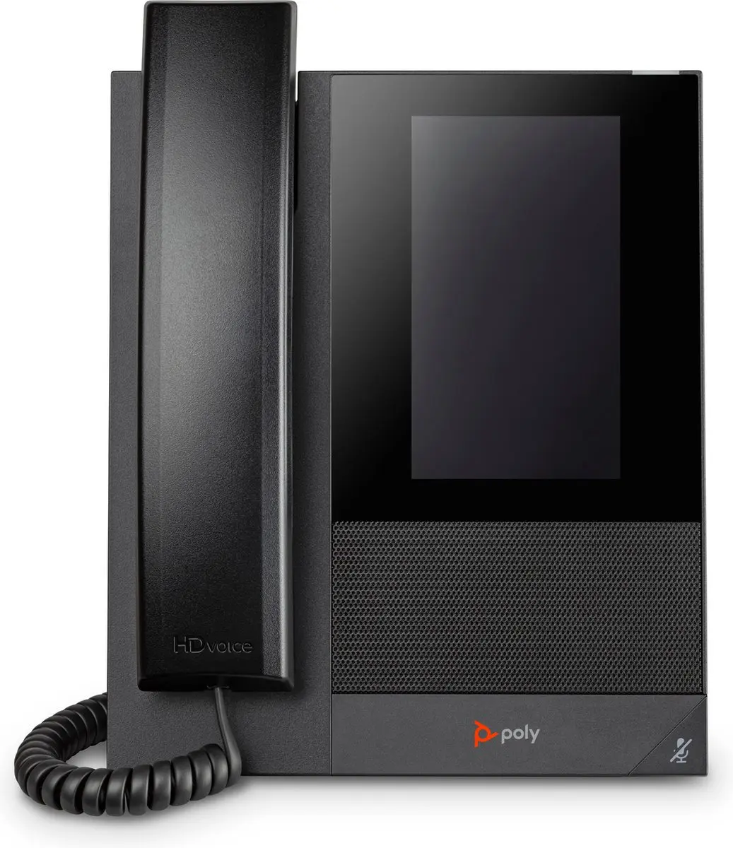 Poly CCX 400 Business Media Phone - Teams - PoE - 848Z8AA - Zwart