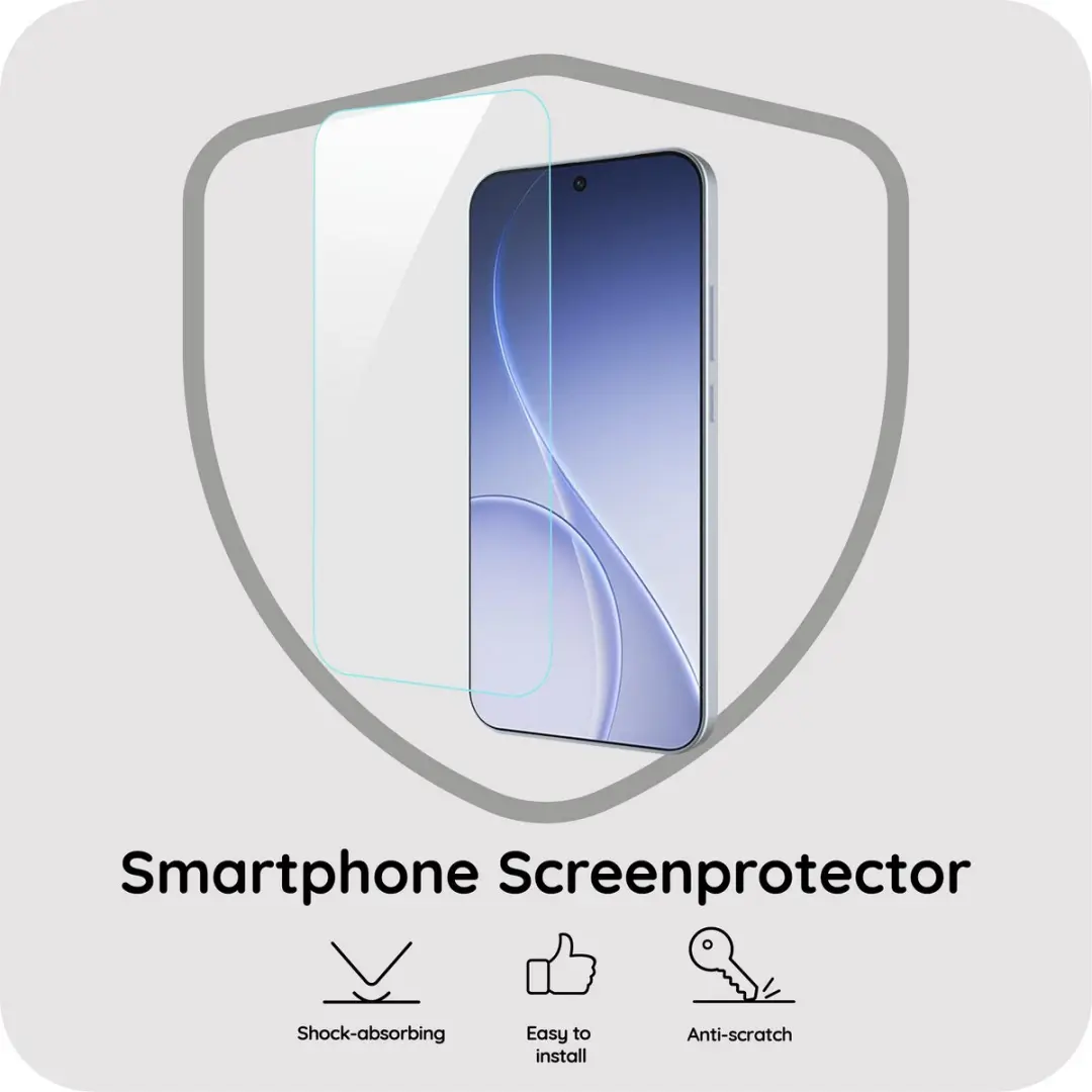 Just in Case Screenprotector Oppo Reno15 Pro - Gehard Glas