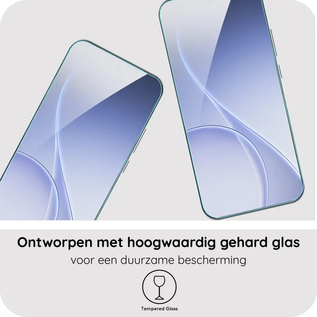 Just in Case Screenprotector Oppo Reno15 Pro - Gehard Glas