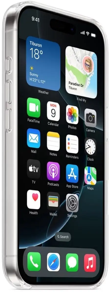 Apple Clear Case MA7E4 iPhone 16 Pro - MagSafe - Transparant