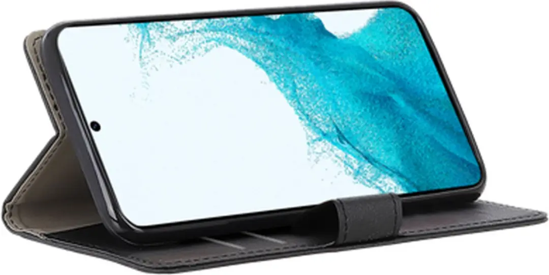 Just in Case Samsung Galaxy A54 Classic Wallet Case - Zwart