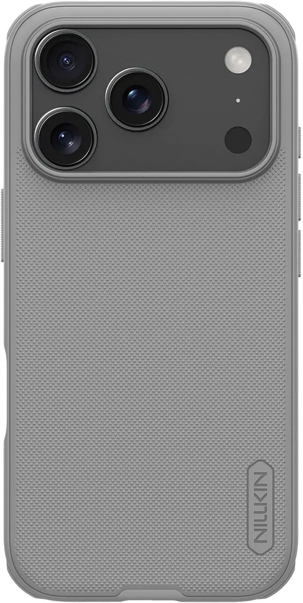 Nillkin Super Frosted Pro Bi-Material Hoesje iPhone 17 Pro Max - Grijs - afbeelding 2 van 5