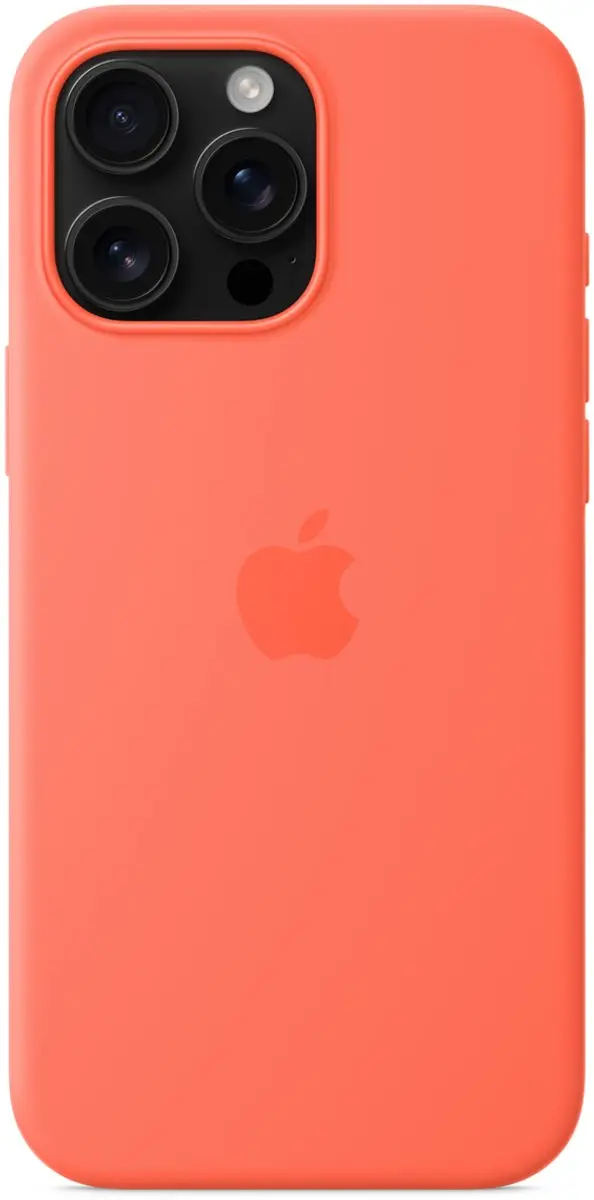 Apple iPhone 16 Pro Max Silicone Backcover MagSafe - Tangerine Orange MDGX4ZM/A