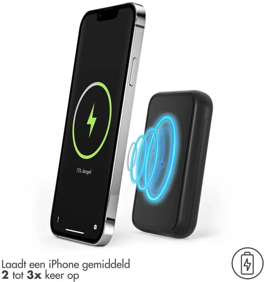 Accezz Powerbank SH00045424 - 5000mAh - 18W - Zwart