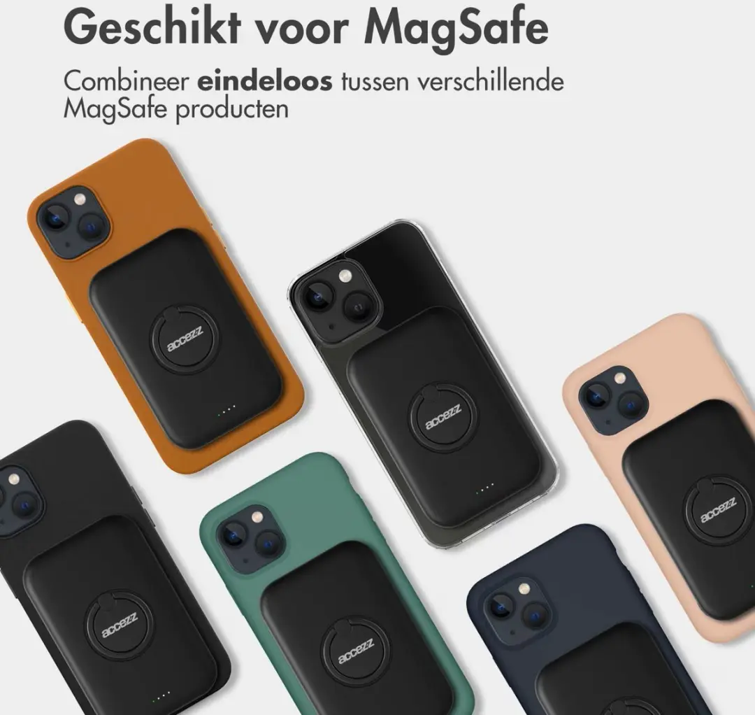 Accezz Powerbank SH00045424 - 5000mAh - 18W - Zwart