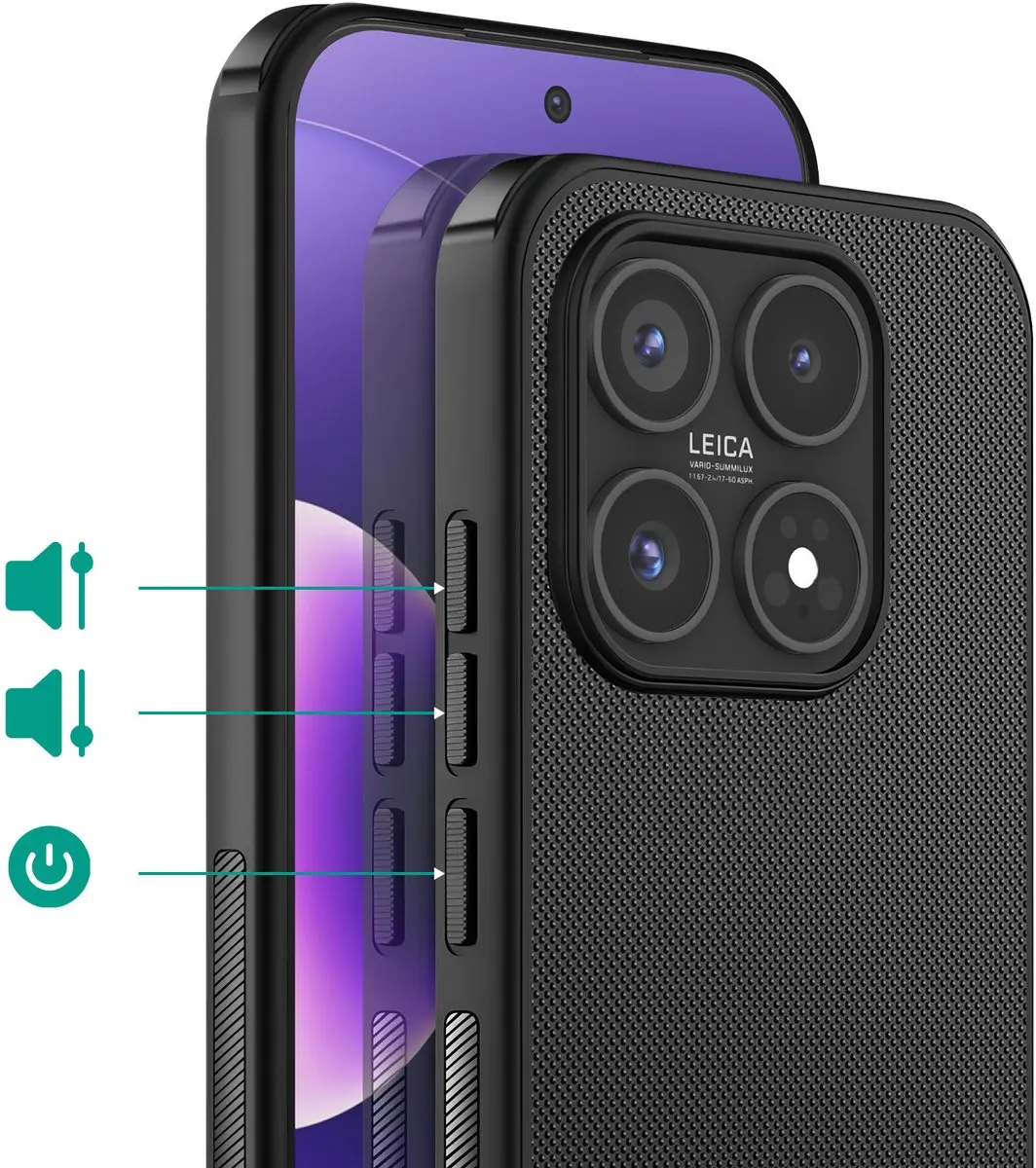 Nillkin Frosted Shield Pro Hoesje Xiaomi 17 - Zwart