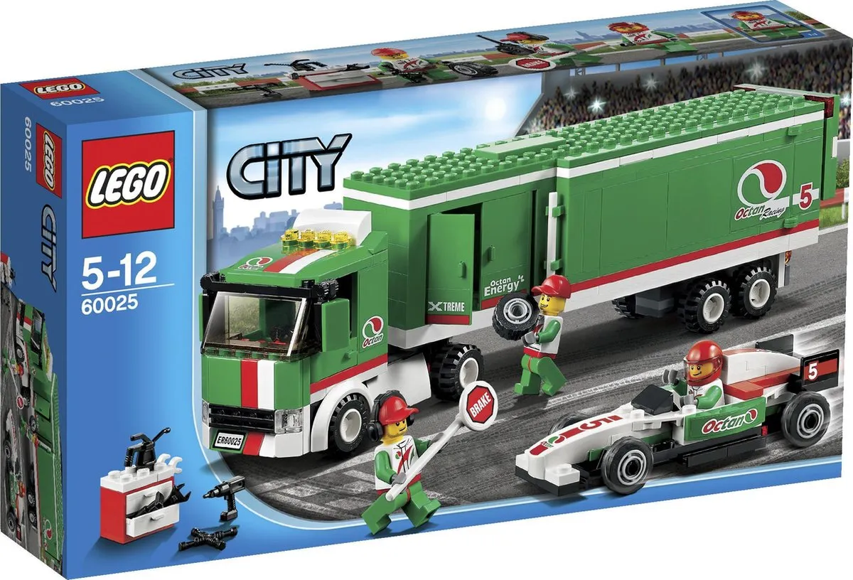 LEGO City Grand Prix Truck 60025
