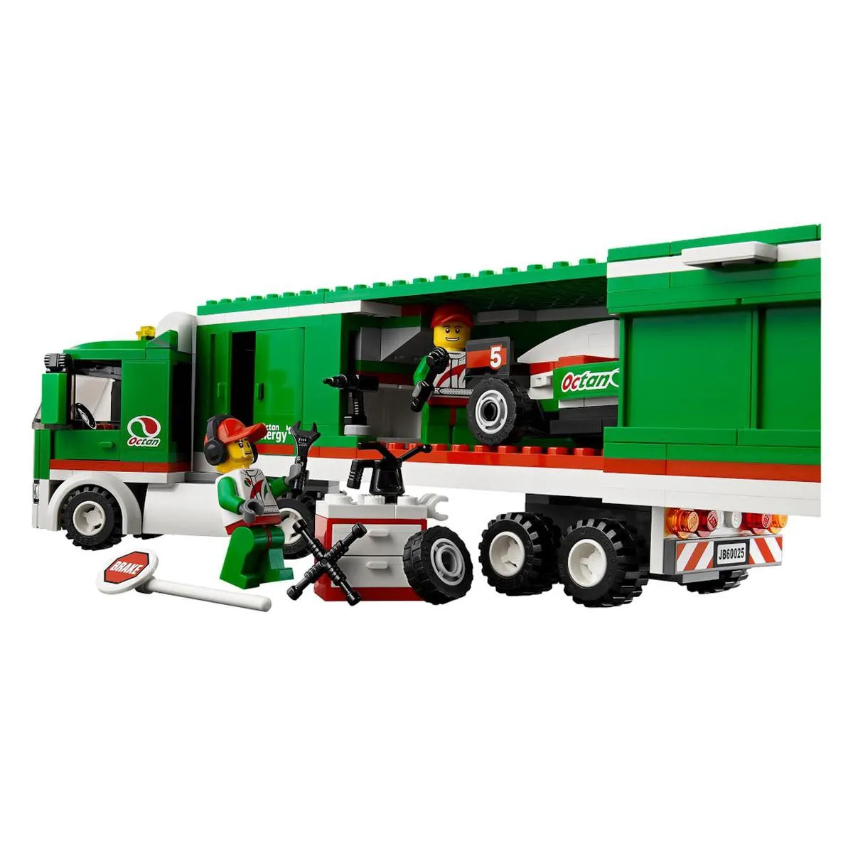 LEGO City Grand Prix Truck 60025 - 315 Stukken - afbeelding 3 van 4