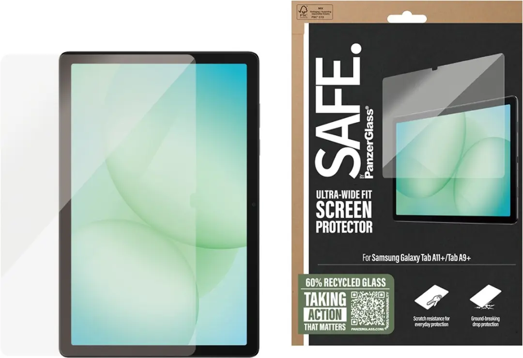 PanzerGlass SAFE. SA50995 Schermbeschermer - Samsung Galaxy A20/A10/A80 - Doorzichtig