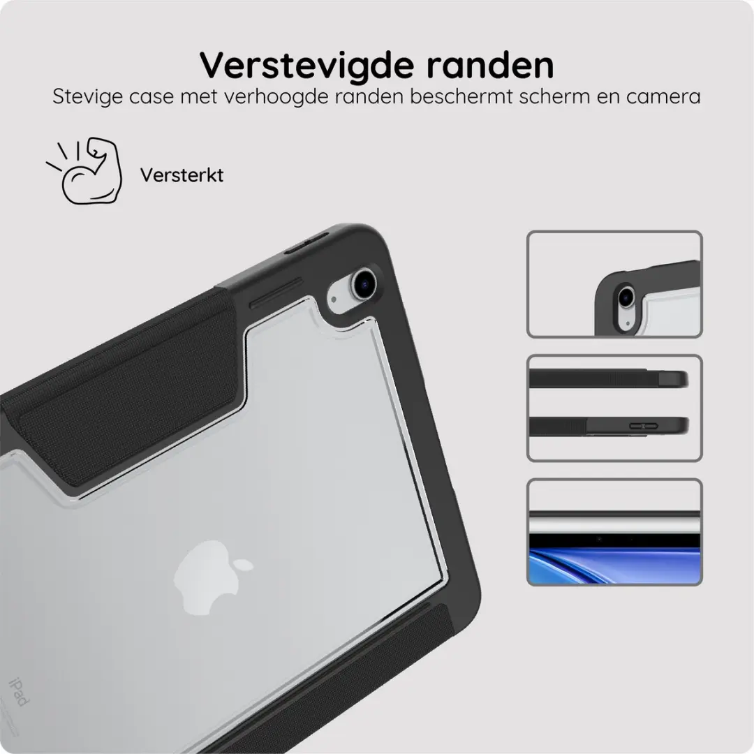 Just in Case TAP2901MT1 iPad Air Hoes - 11" - Zwart