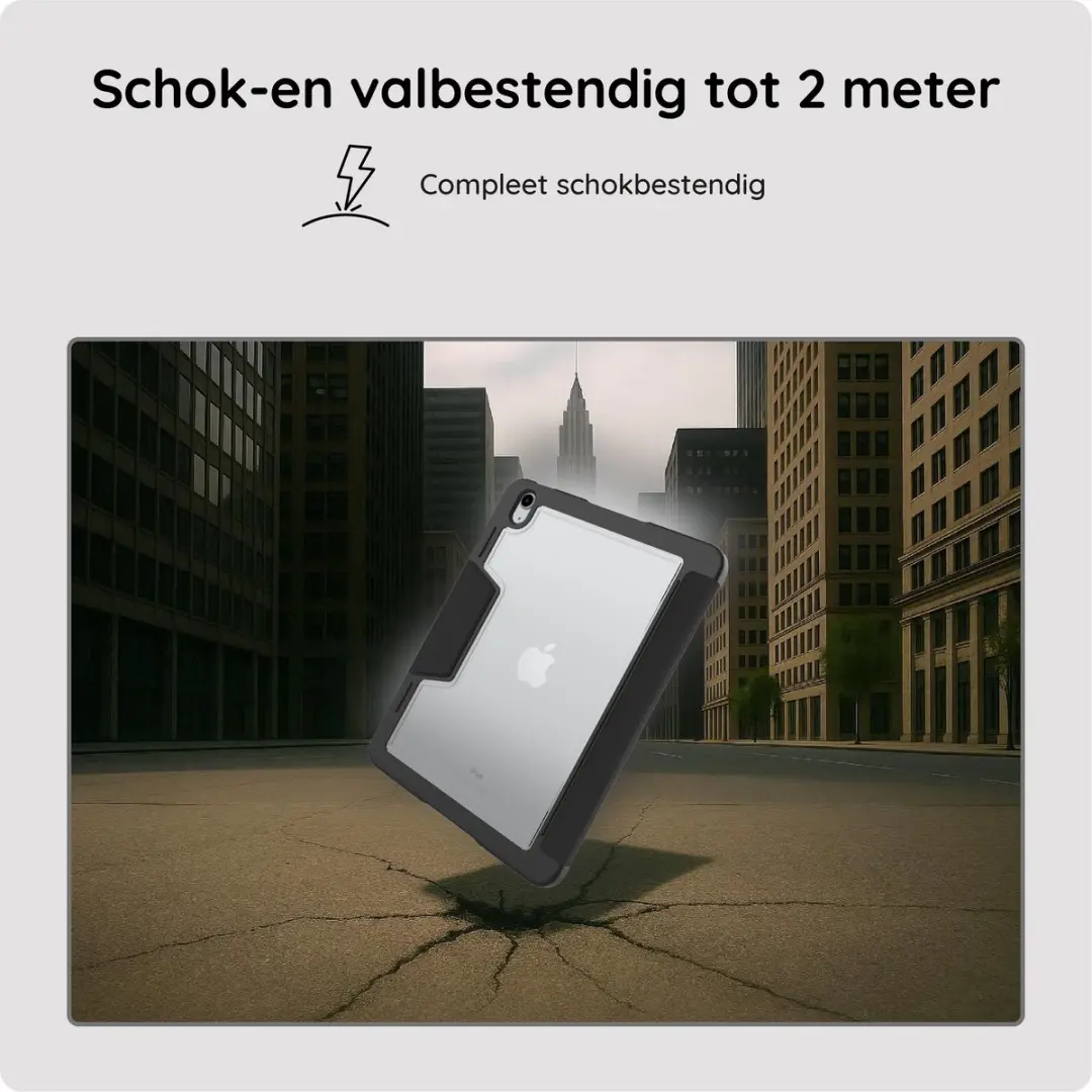 Just in Case TAP2901MT1 iPad Air Hoes - 11" - Zwart