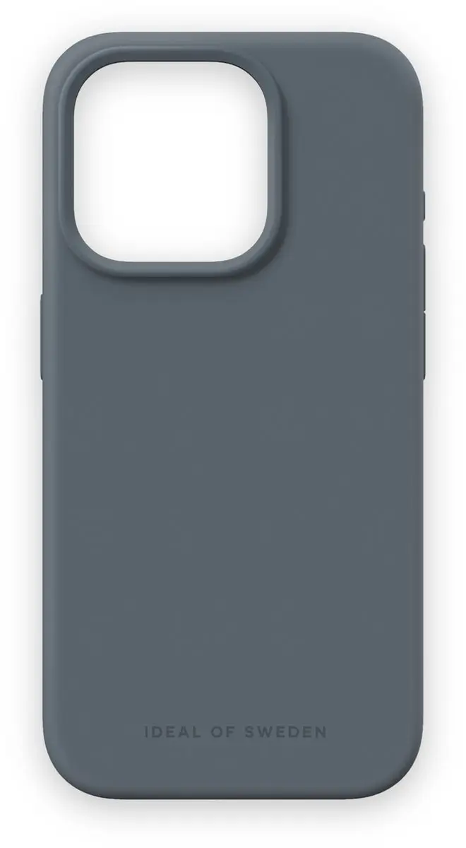 iDeal of Sweden Silicone Case MagSafe iPhone 15 Pro Midnight Blue
