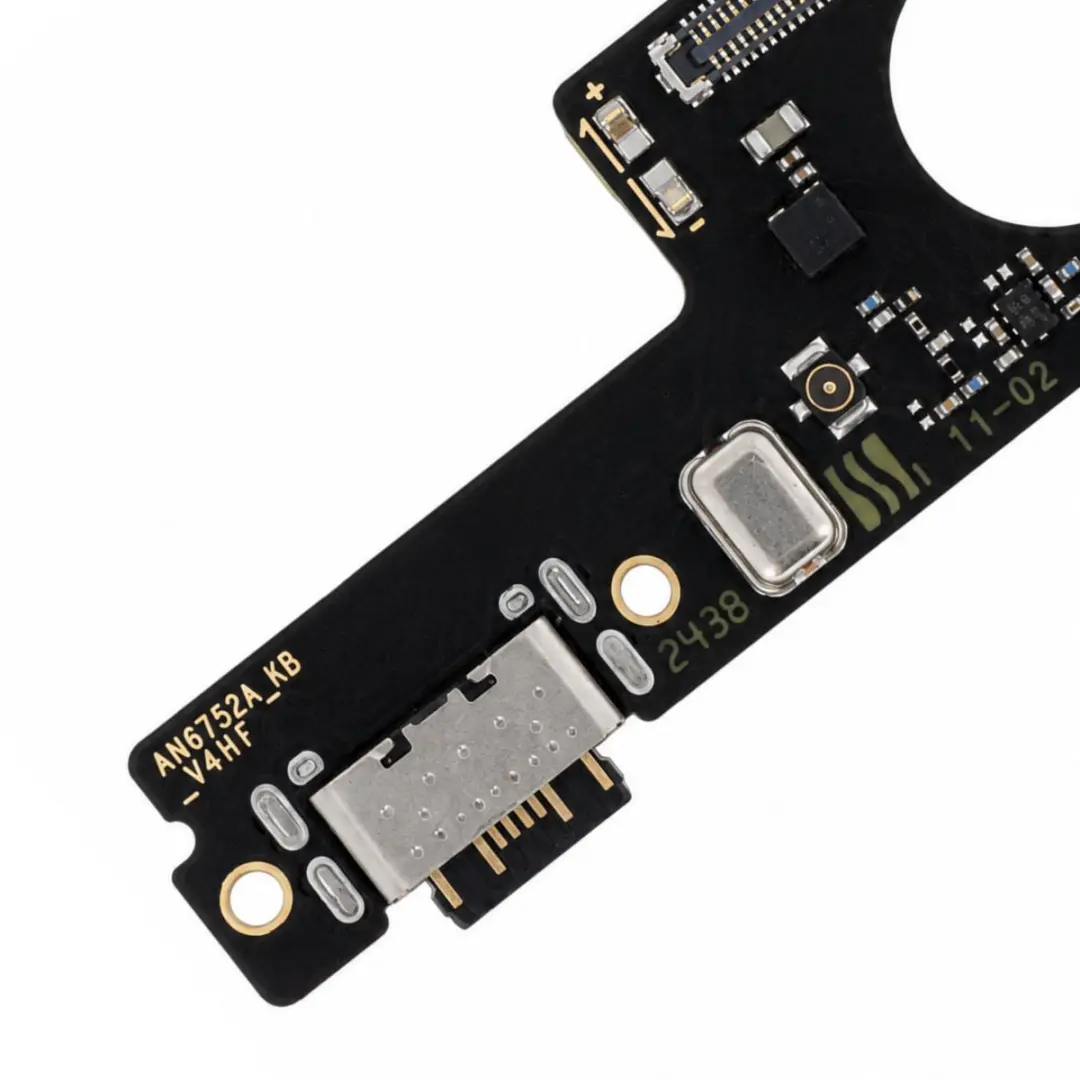 Xiaomi USB-C Oplaadpoort & Microfoon Service Pack Redmi Note 13 5G - Zwart