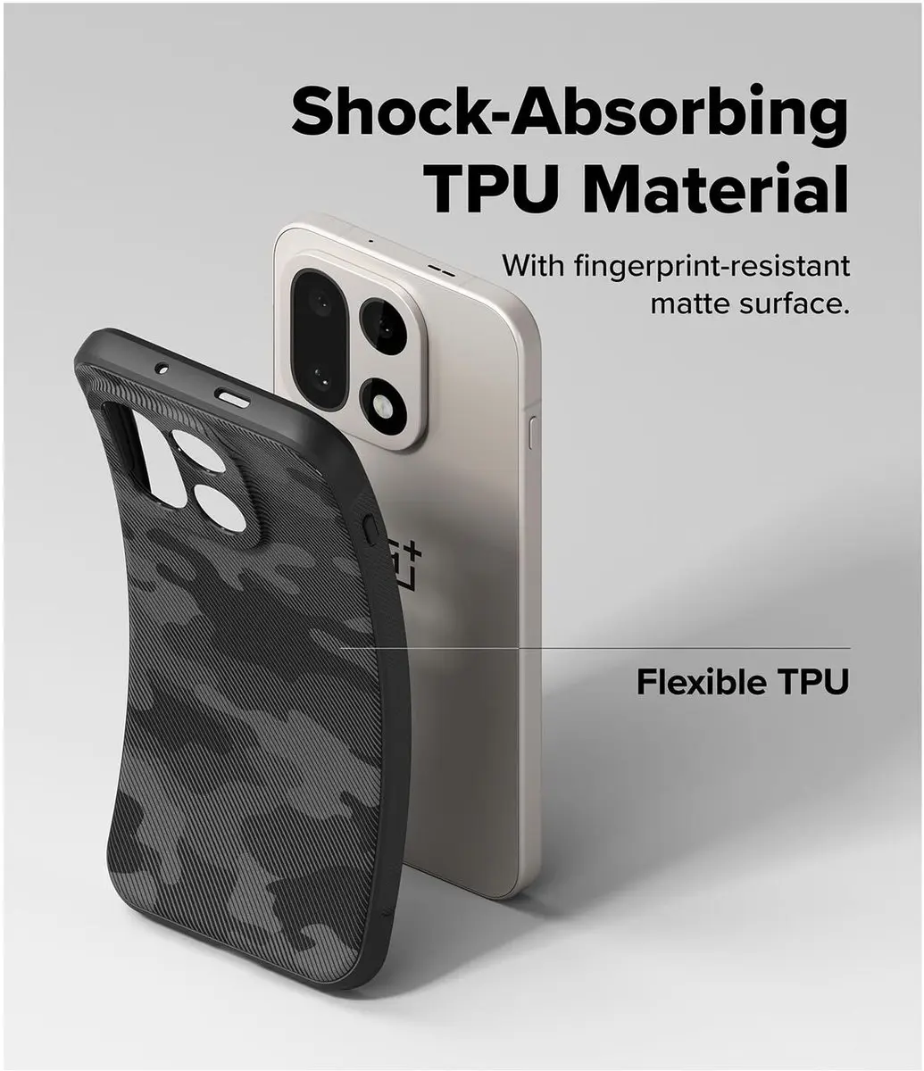 Ringke Onyx Magnetic Hoesje OnePlus 15 - MagSafe/Qi2 - Camo Zwart