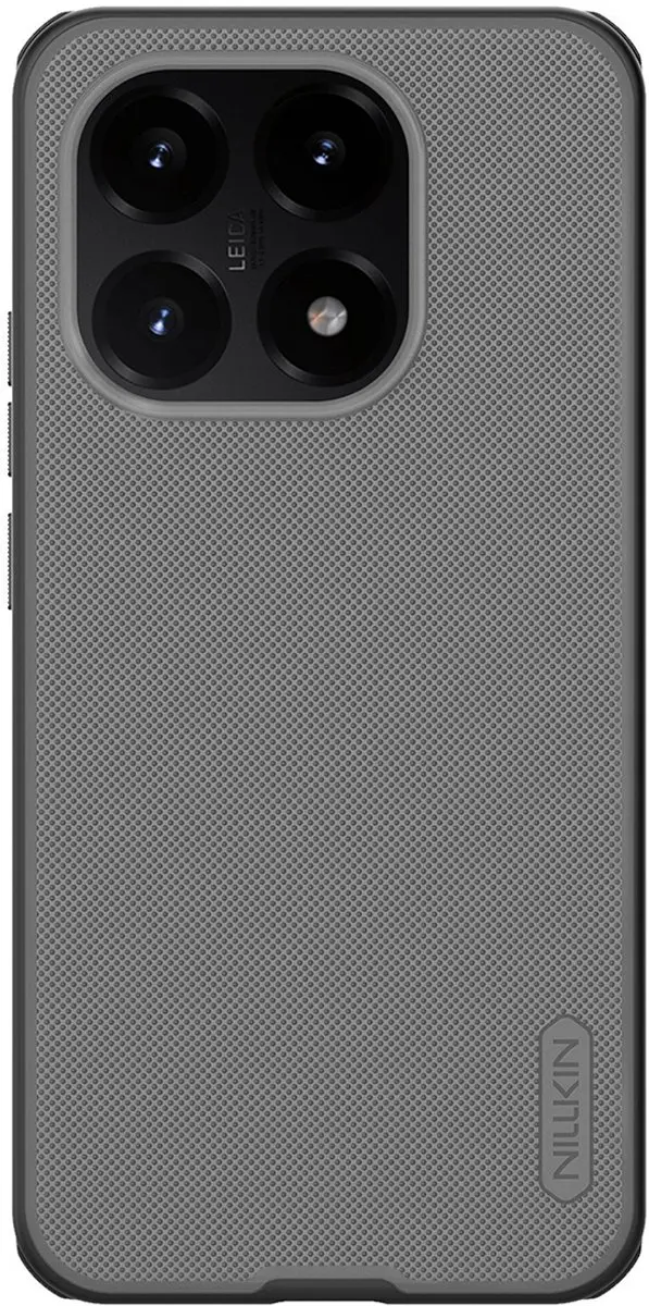 Nillkin Super Frosted Pro Bi-Material Hoesje Xiaomi 15T - Transparant zwart