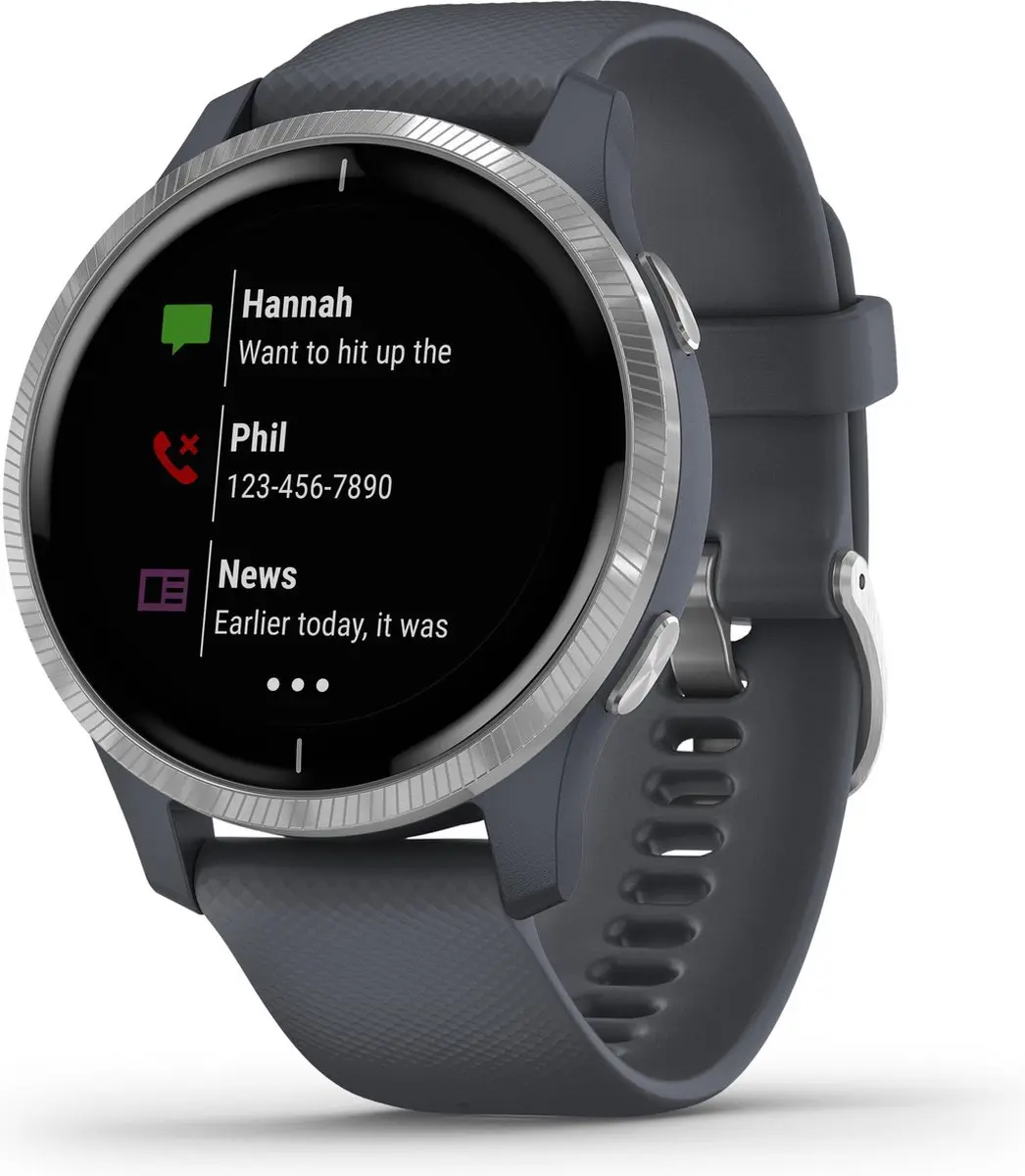 Garmin Venu Health Smartwatch - 43mm - Blauw Graniet