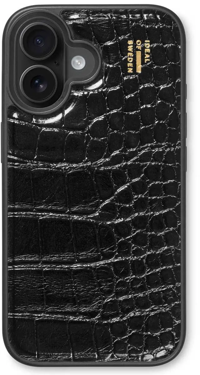 iDeal of Sweden Vegan Leather Backcover iPhone 16 Plus