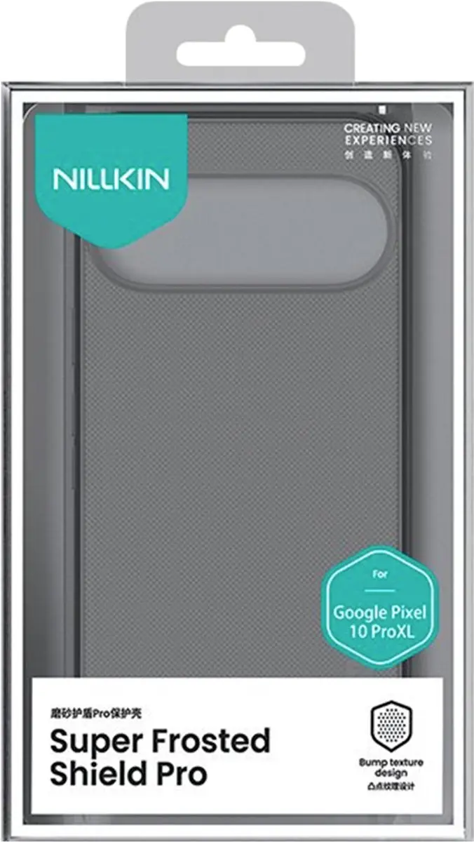 Nillkin Super Frosted Pro Bi-Material Hoesje - Google Pixel 10 Pro XL - Zwart