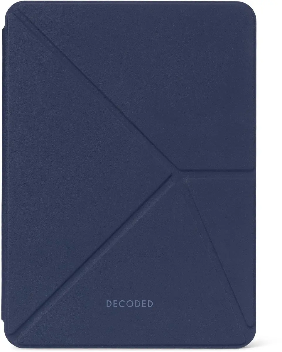 Decoded Siliconen iPad Air Slim Folie Blauw - 11" - met Stand & Wake/Sleep