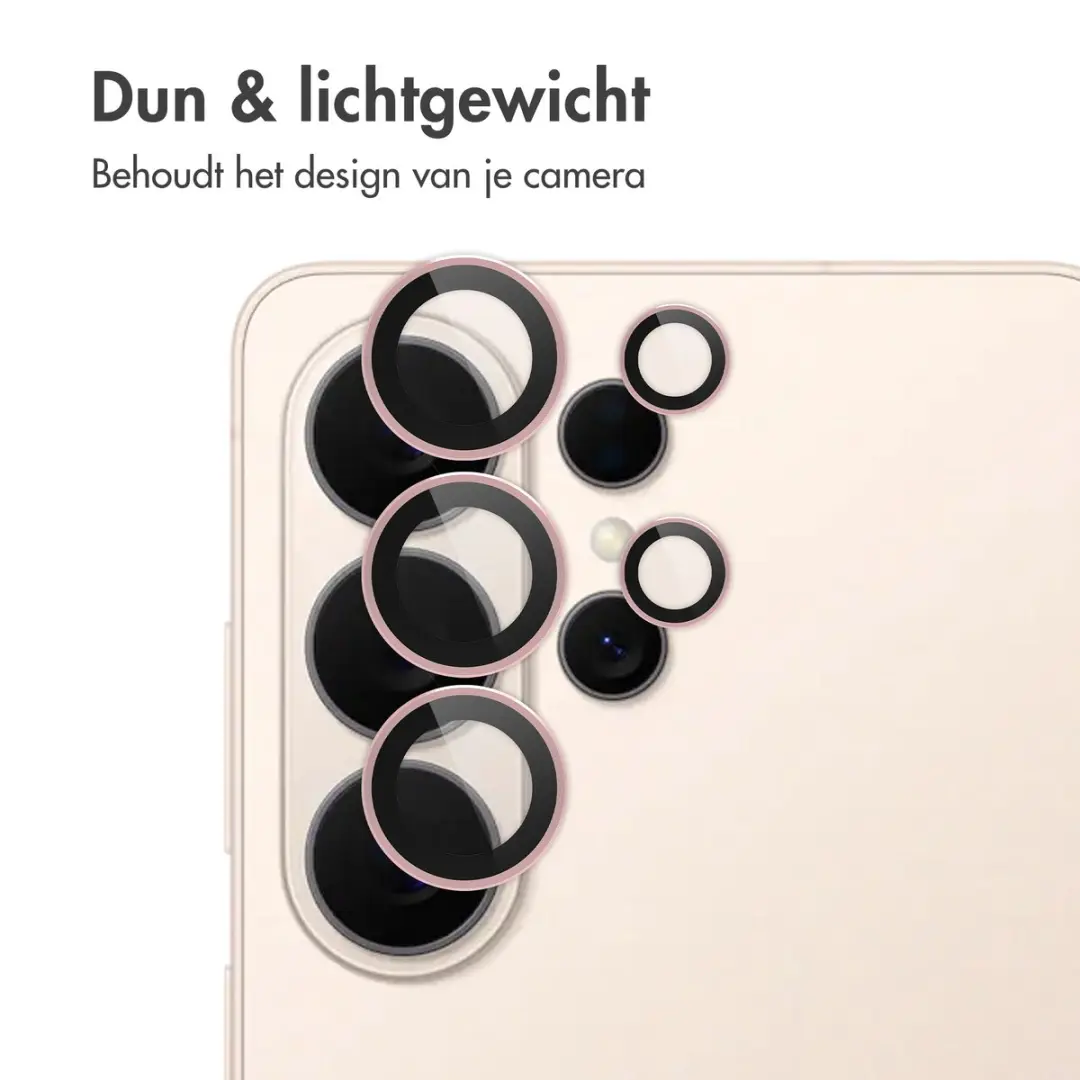 Imoshion Camera Lens Protector Samsung Galaxy S26 Ultra - 2 Stuks - Pink Gold