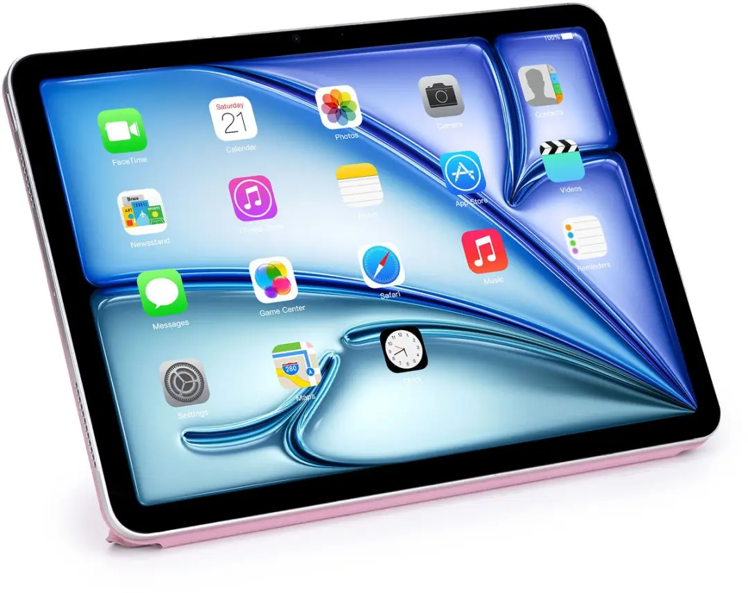 Decoded Siliconen iPad Air Slim Folie 11" - Roze