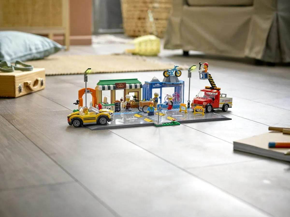 LEGO City Winkelstraat 60306 - 48 Stukken - afbeelding 6 van 6